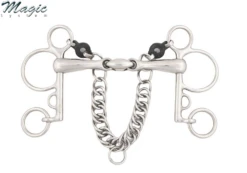 Metal AB Magic System Baby Pelham Dubbel Gebroken - Locked