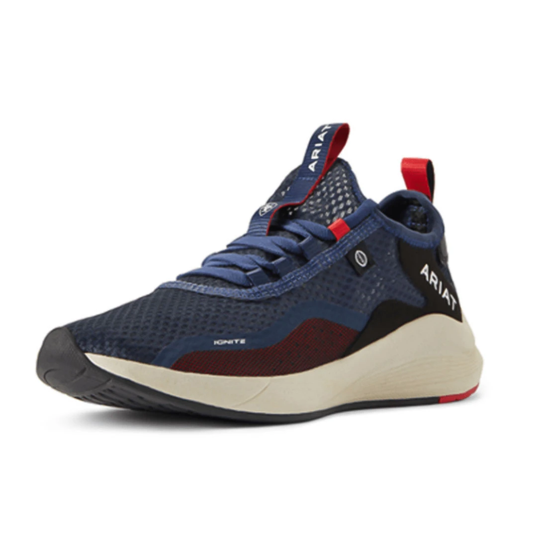 Ariat Ignite Eco Dames Sneaker Team Navy 1 Ariat Ignite Eco Dames Sneaker Team Navy
