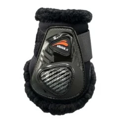 EQuick ECarbon Shock Kogelbeschermers Velcro Fluffy -Paardensport image 1167