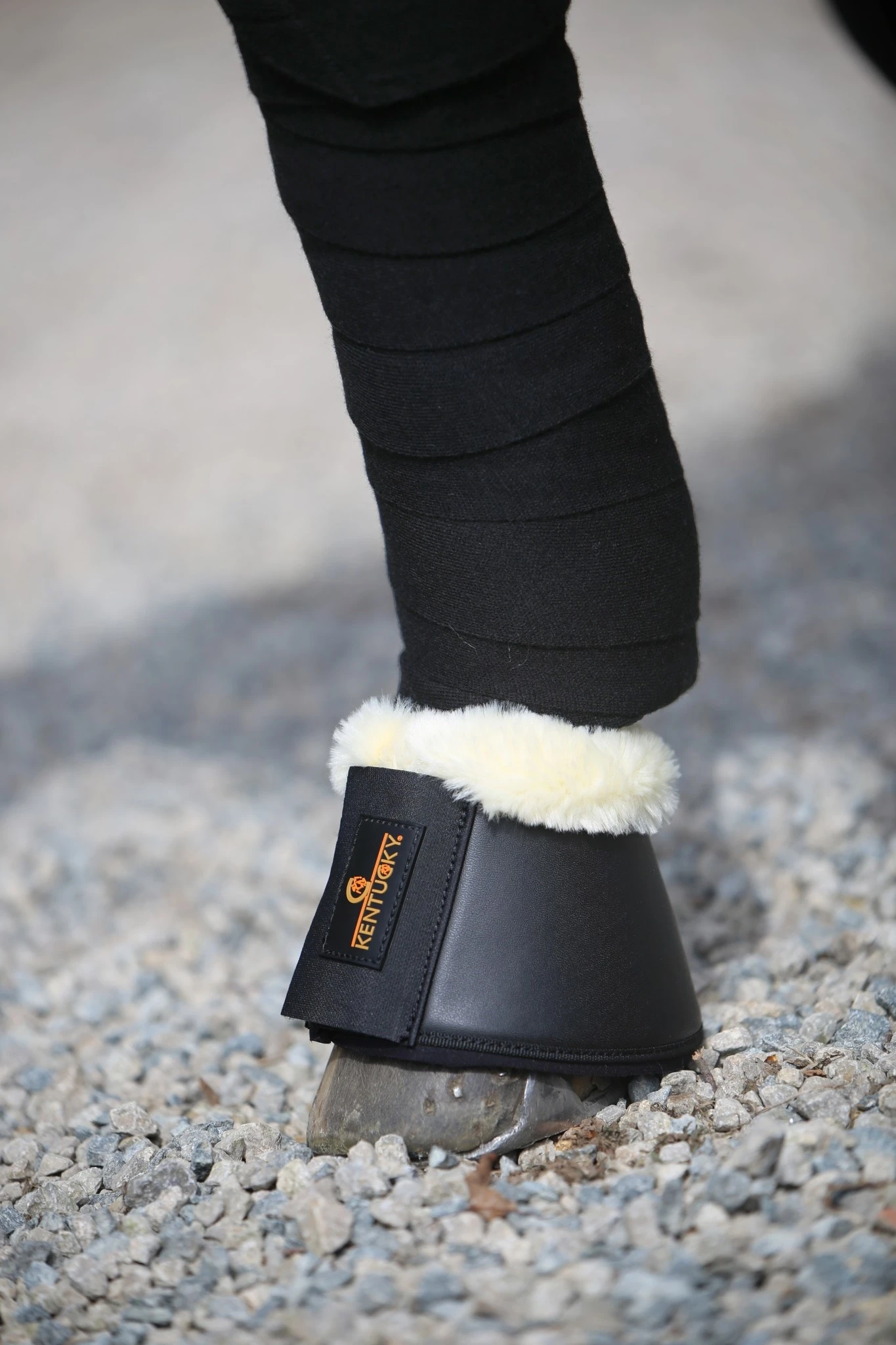 Kentucky Springschoen Leder Met Bont Bruin 2 Kentucky Springschoen Leder Met Bont Bruin - Afbeelding 2