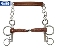 Metal AB Baby Pelham "Pinchless" Bekleed Met Leder, 17mm