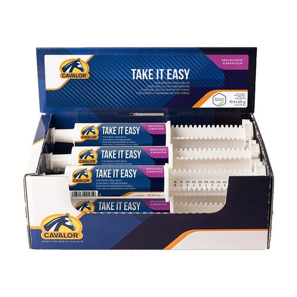 Cavalor Take It Easy 6 X 60ml 1 Cavalor Take It Easy 6 X 60ml
