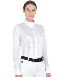 Equiline Gollyg Dames Wedstrijdshirt Wit