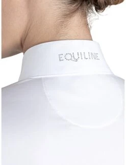 Equiline Gollyg Dames Wedstrijdshirt Wit 7 Equiline Gollyg Dames Wedstrijdshirt Wit -Paardensport image 153