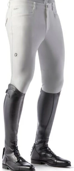 EGO7 Heren Jumping Rijbroek EJ Wit