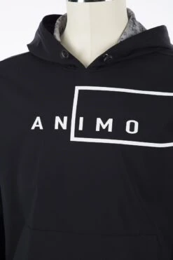 Animo Erend Hoodie Heren Zwart -Paardensport image 229