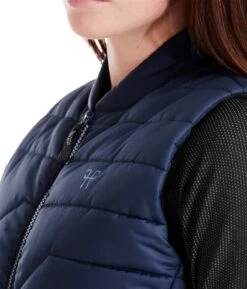 Horse Pilot E - Kelvin Verwarmde Bodywarmer Dames Navy -Paardensport image 234
