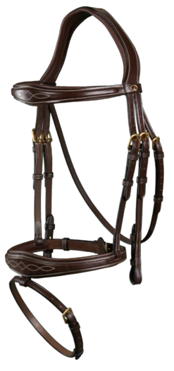 Dy'on Collectie Anatomisch Hoofdstel Gecombineerde Neusriem -Paardensport image 245