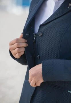 Alessandro Albanese AA Motion Lite Dames Wedstrijdjasje Hunter Green -Paardensport image 336