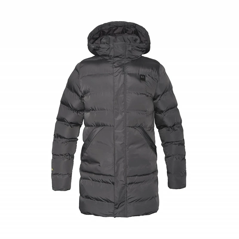 Kingsland Elliot Unisex Geïsoleerde Parka Grey Forged Iron 1 Kingsland Elliot Unisex Geïsoleerde Parka Grey Forged Iron