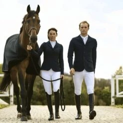 Laguso Jack Tec Midi Heren Wedstrijdjas Navy 7 Laguso Jack Tec Midi Heren Wedstrijdjas Navy -Paardensport image 43