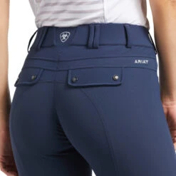 Ariat Tri Factor Dames Knie Grip Rijbroek Blue Nights -Paardensport image 487
