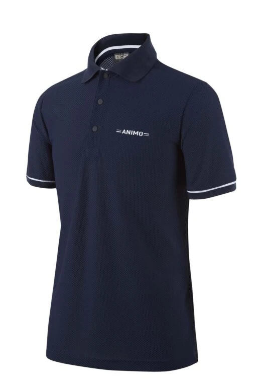 Animo Ariast Heren Poloshirt Navy 4 Animo Ariast Heren Poloshirt Navy -Paardensport image 531
