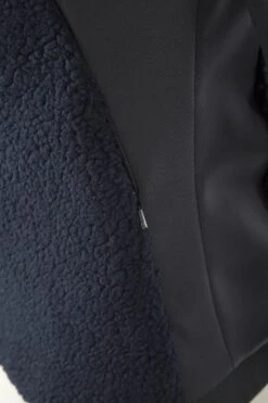 Anna Scarpati Lettonia Gewatteerde Jas Dames Navy -Paardensport image 541