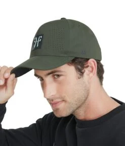Horse Pilot Alpha Baseball Cap Donkergroen