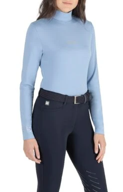 Equiline Collec Dames Second Skin Shirt Rain Washed