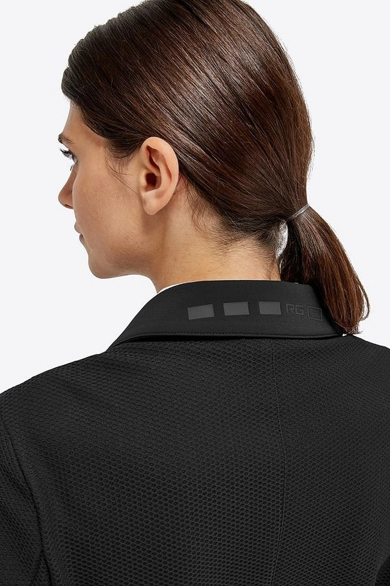 Rider's Gene Mesh Wedstrijdjas Dames Zwart 2 Rider's Gene Mesh Wedstrijdjas Dames Zwart - Afbeelding 2