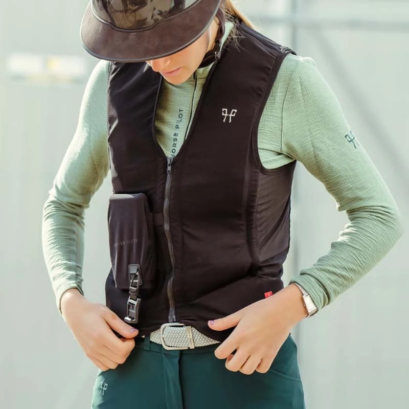 Horse Pilot Twist'Air Airbag Jacket Zwart 2 Horse Pilot Twist'Air Airbag Jacket Zwart - Afbeelding 2