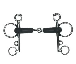 Metal AB Pelham Enkel Gebroken Rubber