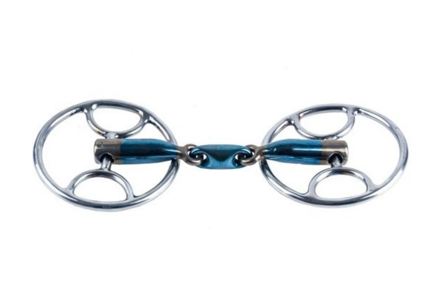 Trust Equestrian Sweet Iron Swivel Dubbel Gebroken 1 Trust Equestrian Sweet Iron Swivel Dubbel Gebroken