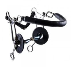 Trust Equestrian Sweet Iron Hackamore Combi Lang Enkel Gebroken