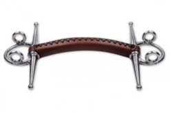 Trust Equestrian Ophaal Kneveltrens Met Leer Bekleed