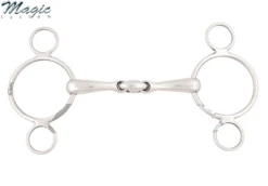 Metal AB Magic System Pessoa 3 - Ring Dubbel Gebroken - Locked