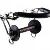 Trust Equestrian Hackamore Combi Kort Met Leer Bekleed