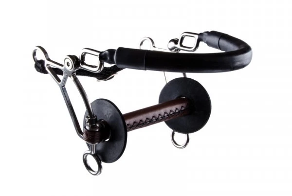 Trust Equestrian Hackamore Combi Kort Met Leer Bekleed 1 Trust Equestrian Hackamore Combi Kort Met Leer Bekleed