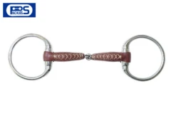 Metal AB Bustrens "Pinchless" Bekleed Met Leder, 17mm