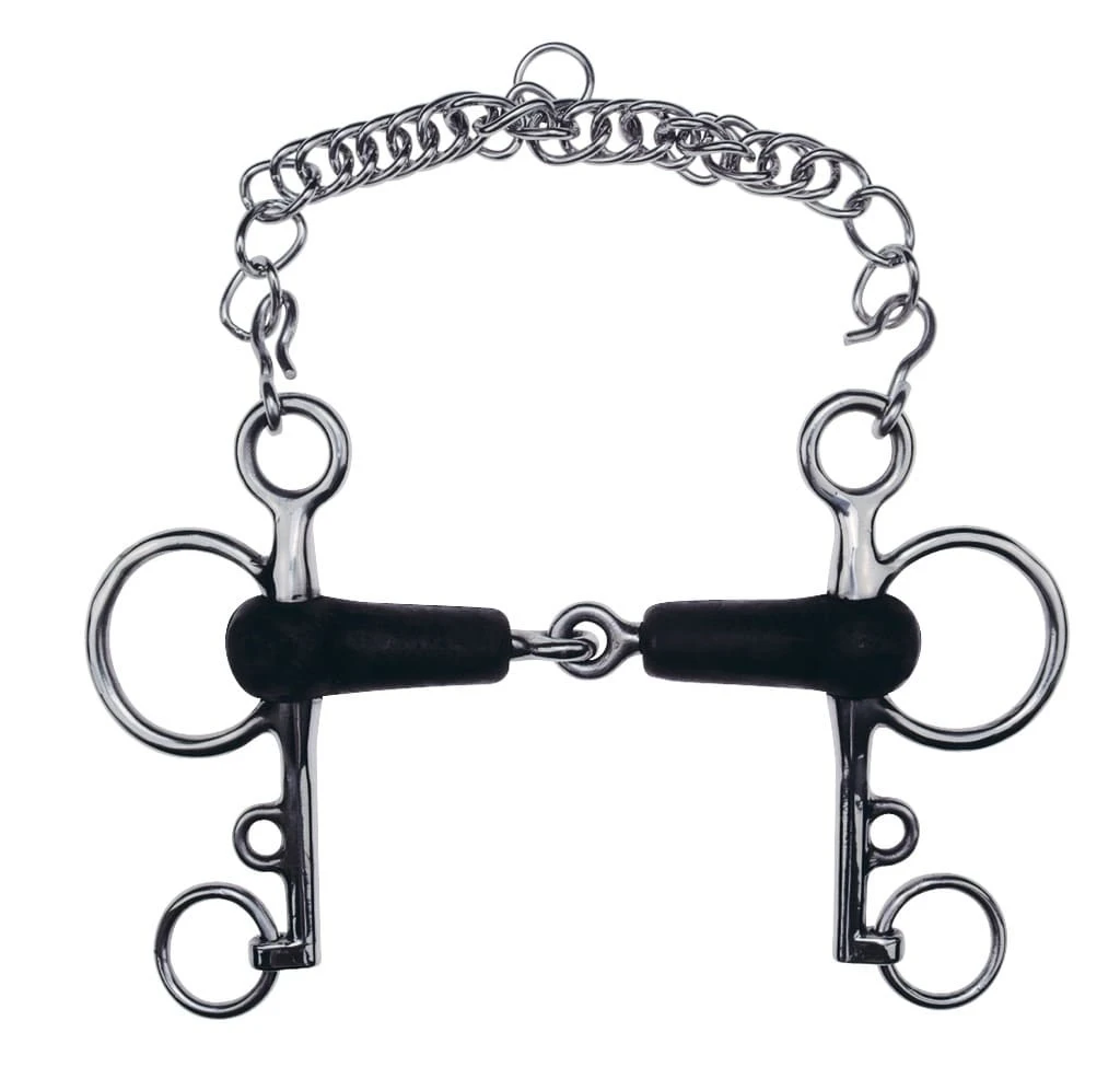 Feeling Pelham Enkel Gebroken - Rubber 1 Feeling Pelham Enkel Gebroken - Rubber