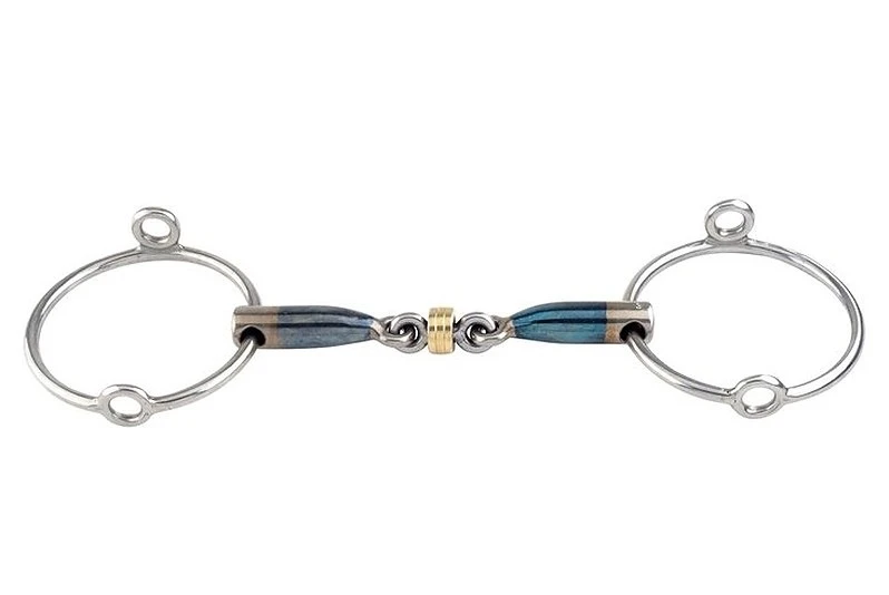 Trust Equestrian Sweet Iron Ophaal Watertrens Koperen Ringen 1 Trust Equestrian Sweet Iron Ophaal Watertrens Koperen Ringen