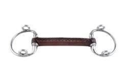 Trust Equestrian Ophaal Bustrens Met Leer Bekleed