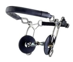 Trust Equestrian Sweet Iron Hackamore Combi Kort Dubbel Gebroken