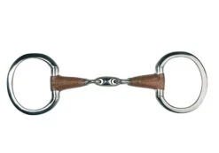 Metal AB Bustrens Dubbel Gebroken Bekleed Met Leder