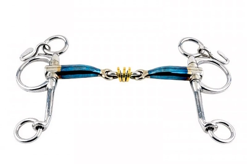 Trust Equestrian Sweet Iron Pelham Koperen Ringen 1 Trust Equestrian Sweet Iron Pelham Koperen Ringen