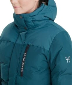 Horse Pilot Fahrenheit Parka Dames Navy -Paardensport image 92