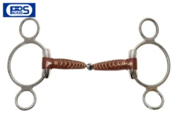 Metal AB Pessoa 3-Ring "Pinchless" Bekleed Met Leder, 20mm